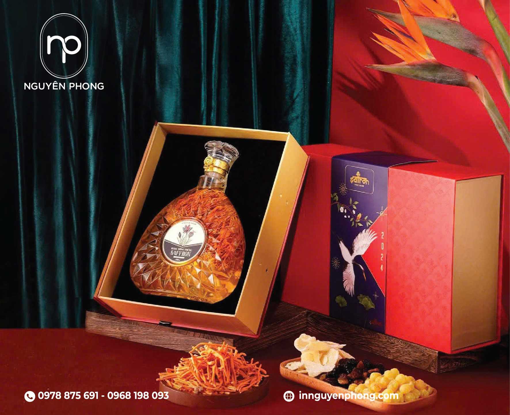 Hộp giấy đựng rượu - In ấn chất lượng cao với giá tốt